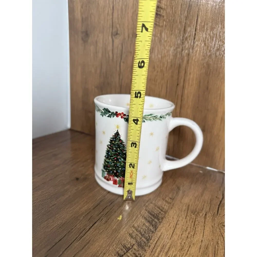 Sur La Table Christmas Tree Holiday Ceramic Mug